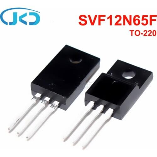 5pcs/lot SVF12N65F 12N65 TO-220 transistor In Stock