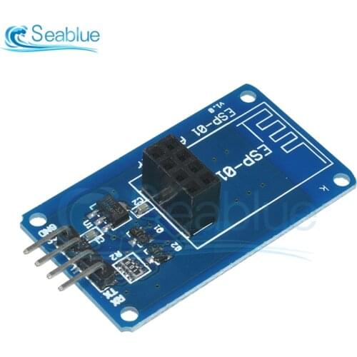 Esp8266 Esp-01 Adapter Module Programmer Adapter Compatibility of 5V 3.3V of Serial WiFi Wireless Adapter Module For Arduino