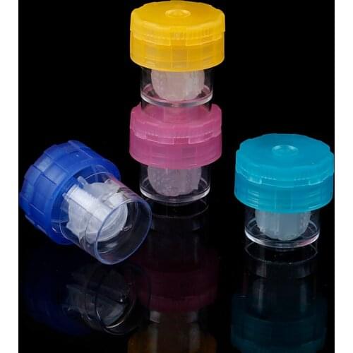 1PCS Manually Contact Lens Cleaner Washer Lenses Case Contact Lenses Cleaning Tool High Quality