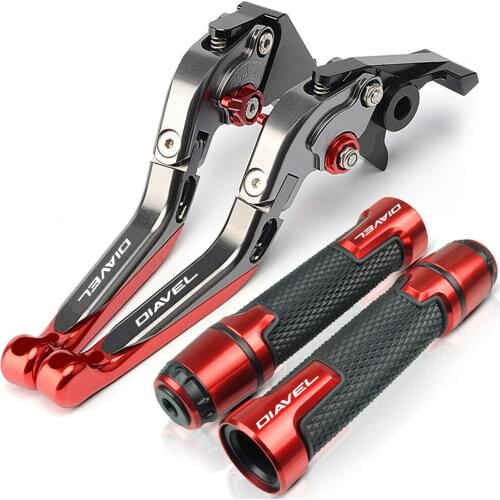 For Ducati Diavel 1260 2016-2018 Motorcycle Brake Clutch Levers Handlebar Grips Handlebar brake clutch handle
