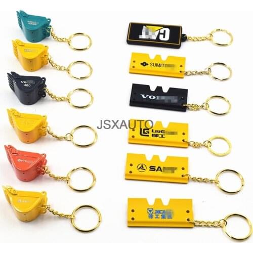 For excavator decoration key chain key chain chain shoe track shoe high quality boutique decoration excavator accessories