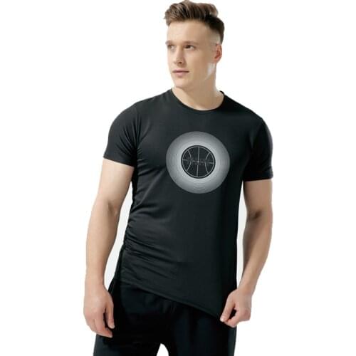 Gym T Shirt For Men Fitness Mens T-Shirt Bodybuilding Sportswear Running Jersey Workout Rashguard Mens Compression Top Tees