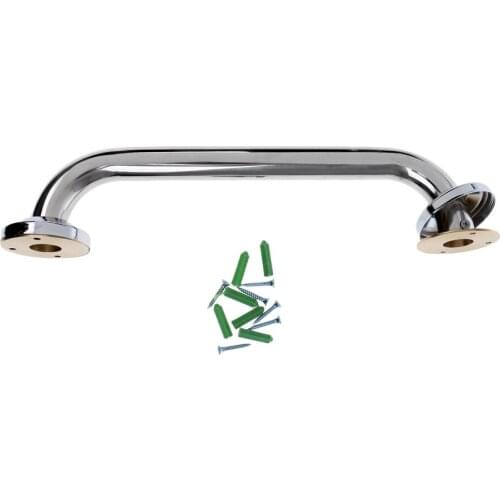 13'' Boat Chrome Polished Marine Bath and Shower Grab Bar Assist Handle Handrail 316 Stainless Steel