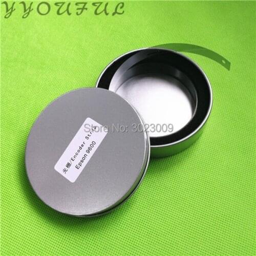 2pcs free shipping encoder strip for Epson 9600 printer raster strip packing with steel box ,with hole