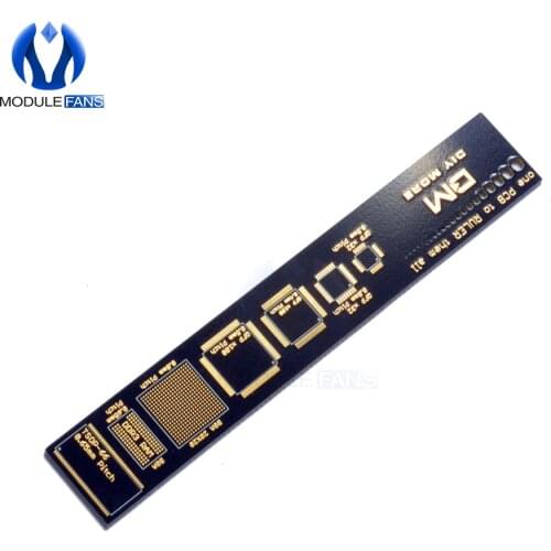 PCB Ruler For Electronic Engineers For Geeks Makers For Arduino Fans PCB Reference Ruler PCB Packaging Units v2 - 6