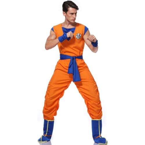 Masquerade Male Monkey King Cosplay Uniforms Chinese Kongfu Halloween Performance Stage Costumes