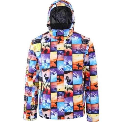 Men Ski Jackets Winter Outdoor Thermal Waterproof Windproof Snowboard Jackets Female Climbing Male Snow Skiing Sport Clothes