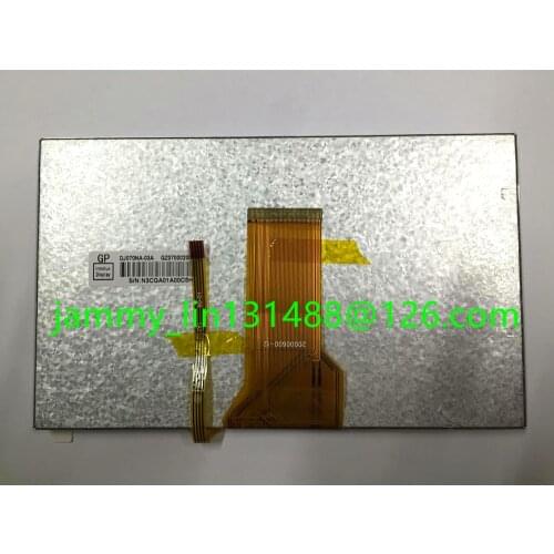 New and original CAR AUDIO DVD LCD dislay for VW RENAULT MERCEDES CD DVD NAVIGATION SYSTEM DJ070NA-03A DJ070NA with touch panel