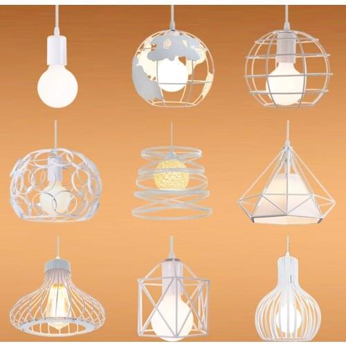 Industrial Retro Loft LED Chandelier Home Living Room Cafe Aisle Bedroom Bedside Lamp Kitchen Bar Decorative Lighting Lighting