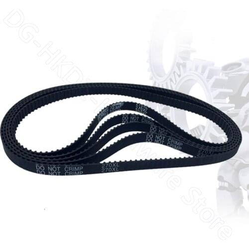 XL Timing Belt Pitch 5.08mm Width 10mm Closed Rubber Drive Belts 67 70 71 75 80 85 90 95 100 Teeth 1/2/3/5pcs