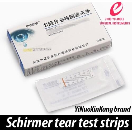 Eye test paper eye consumables artificial tear secretion test filter paper strip test paper