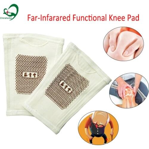 1 Pair Improve Blood Stasis And Swelling Magnetic Far-Infrared Medical Knee Pad Improve Synovitis Arthritis Varicose Veins