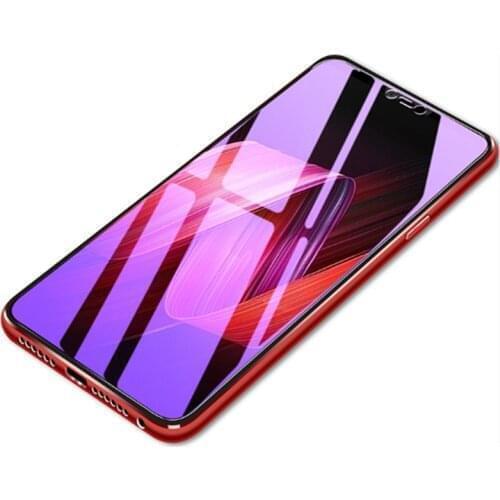 10pc Purple Light Curved Tempered Glass For Huawei Mate 20 Full Cover Screen Protector For Huawei Mate20 Mate20X Ultra Thin Film