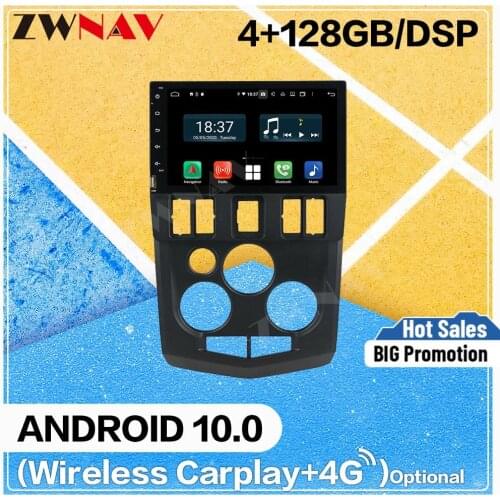 128G Carplay Android Screen DVD Player for Renault L90 LOGAN 2010 2011 2012 2013 2014 2015 2016 GPS Unit Auto Audio Radio Stereo