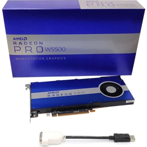 Amd radon Pro w5500 8g professional drawing video clip rendering modeling design graphics card