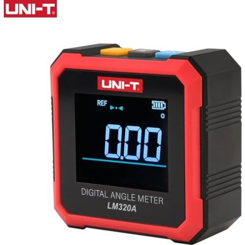 UNI-T Digital Angle Gauge LM320A LM320B Protractor Magnetic Inclinometer Goniometer Electronic Angle Finder Measuring Tools