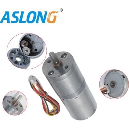 Long life low noise 12V DC brushless gear motor with Dia 25mm reduction gear box with inner driver and protecttion over-current