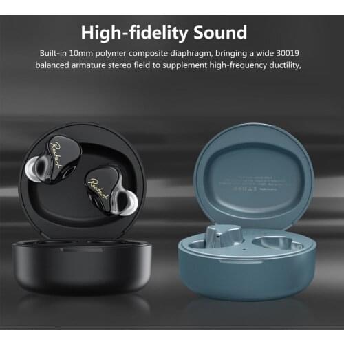 K-Z SKS TWS Bluetooth 5.0 Earphone With Charging Box Wireless Headphone Sports Gaming Earbuds Waterproof Headsets For Smartphone