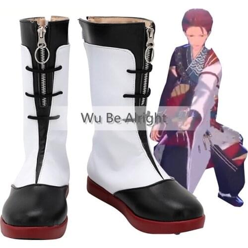 Ensemble Stars2 Ccombination Akazuki Anime Cosplay Shoes Boots Halloween Carnival Role Play Party Accessories Custom Made Unisex