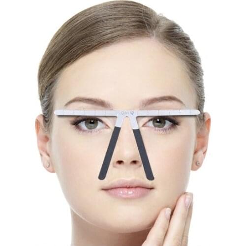 Korean semi-permanent three-point positioning balance ruler Thrush Artifact Eyebrow ruler Eyebrow tattoo tools
