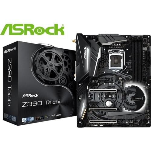 NEW ASRock Z390 Taichi desktop motherboard LGA 1151 DDR4 64G USB2.0 USB3.1 Z390 Desktop Computer mainboard PC