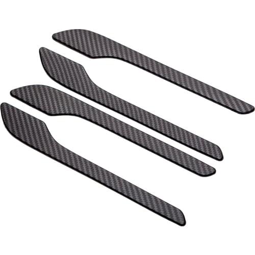 Car Door Handle Wrap Cover For Tesla Model 3 2021 Accessories ABS Carbon Fiber ABS Protector Sticker Model Three Model Y New