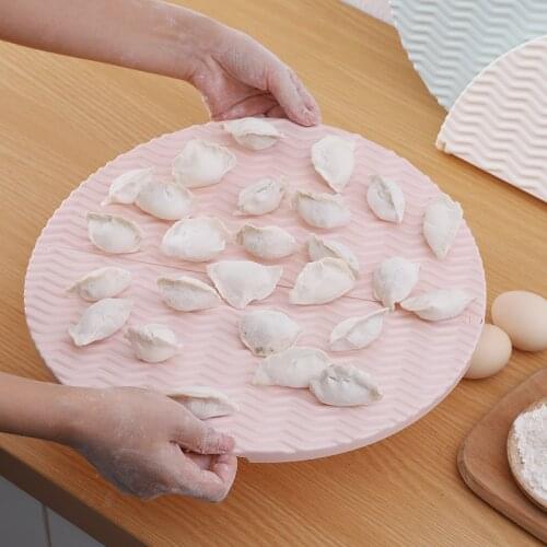 Dumplings Curtain Pasta Single Layer Cover Pad Creative Kitchen Foldable Pad Dumpling Placemat Cover Curtain Put Dumplings Tray