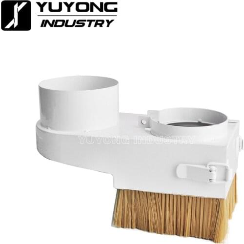 80mm Spindle dust cover CNC Rounter Vacuum Cleaner Dust protection for CNC woodworking engraving machine dust removal