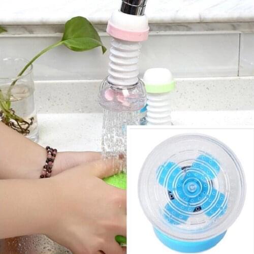 Splash-proof sprinkler for faucet, tap water spraying 360° rotating water filter Device Faucet Degree Water Tap Bubbler