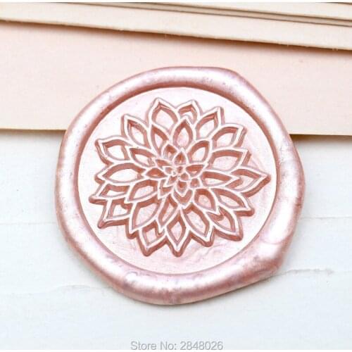 Flower Wax Seal Stamp, wedding stamp , party wax seal stamp, invitation seals,wedding invitation