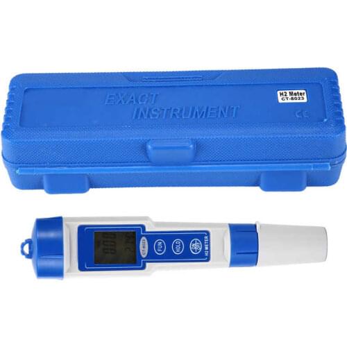 Water Quality Tester Handheld H2 Hydrogen-Rich Testing Pen Meter With LED Digital Screen Display Data Hold Function