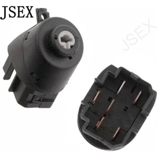 Universal Black Ignition Starter Switch For Seat Arosa Cordoba Ibiza Inca Toledo Jetta Lupo Polo Transporter T4 Vento 6N0905865