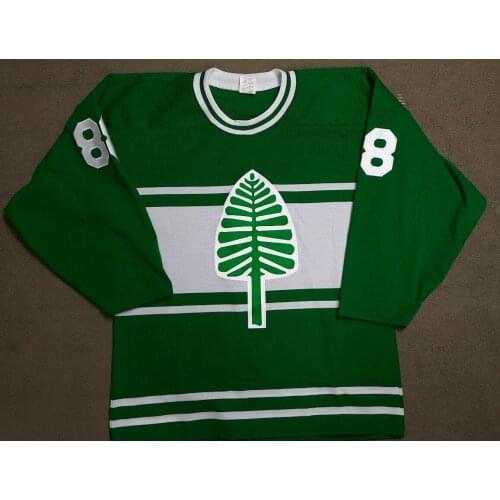 Vintage Dartmouth College Hockey Jersey Big Green Pine Tree Embroidery Stitched Customize any number and name Jerseys