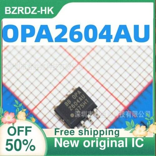 2-10PCS/lot OPA2604AU OPA2604 SOP8 New original IC