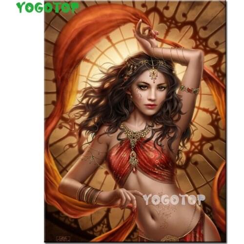 American Sexy Woman Diamond mosaic 5D full square round Girl DIY Diamond Painting Cross Stitch diamond embroidery decor YY5235