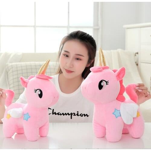 Angel unicorn doll plush toy doll lying pillow ins same doll doll toys 20CM 30CM