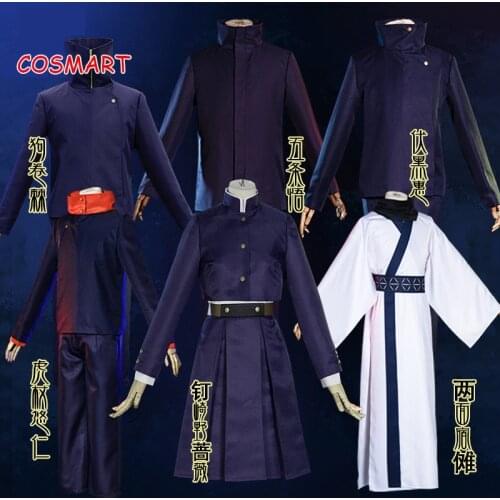 Anime Jujutsu Kaisen Yuuji Itadori Kugisaki Nobara Gojo Satoru Fushiguro Megumi Toge Inumaki Cosplay Costume Top Pants S-3XL For