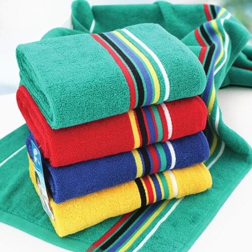 Quick Dry Towel 100% Cotton Thicken Face Towel Travel Sports Swimming Gym Adults Blanket Sauna Large Beach Towels Bathroom