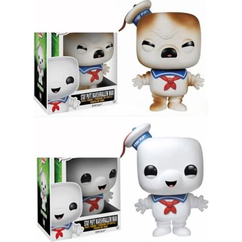 FUNKO POP Ghost Busters stay puft marshmallow man The Movie Vinyl Action & Toy Figures Colres Collectible Model Toy for Children