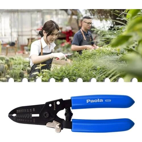 6" Manual Wire Stripper Cutter Hand Tool Wire Stripping Plier Crimping Car Connector Bolt Cable Repair Accessories