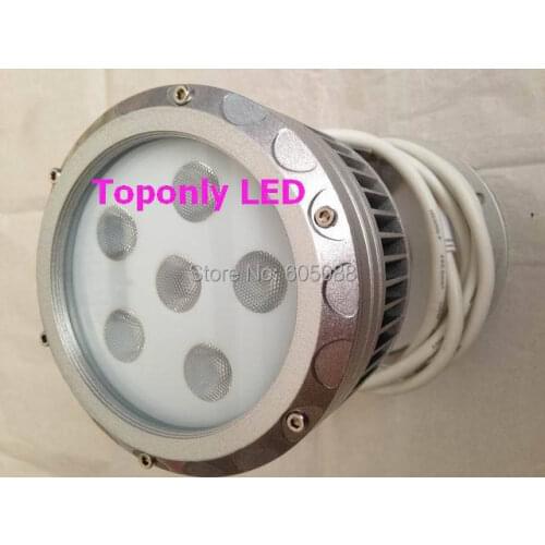 IP65 waterproof Edison led rgb mini projector 18w,DC24v wall washer,silver shell, life>50,000hrs,CE&ROHS,6pcs/lot free shipping