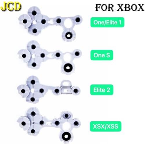 JCD Silicon Conductive Rubber Button For Xbox One / Slim Controller Contact Key Button Pads For Xbox Elite Series X / S Gamepad