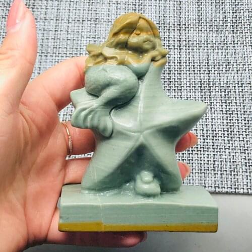 Natural Crystal Sleeping Beauty Christ Crafts Decoration Home Decor Christmas Present