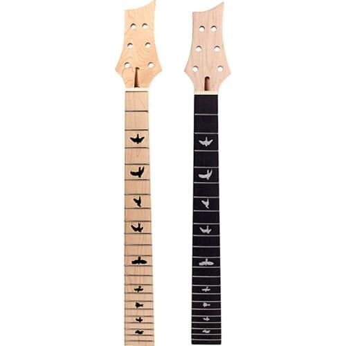 New 1Pcs Guitar Neck Solid Wood Maple 22 Fret 24.75 Inch Truss Rod for Electric Guitar