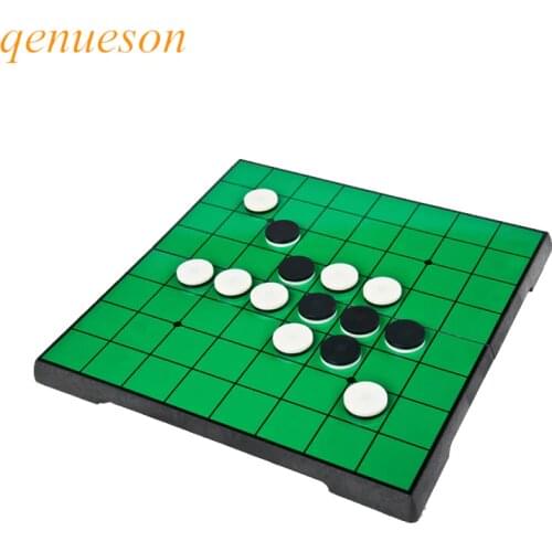 New launch Magnetic Portable flip chess and Folding Reversi Othello Board Chess Standard Educational parent-children Family Game
