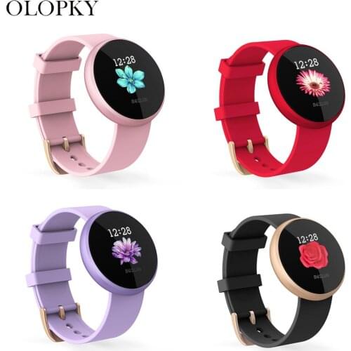 New Smart Watch Female Bracelet Fitness Tracker Physiological Cycle Wrist birthdaygifts gifts for girlfriend mother ladies
