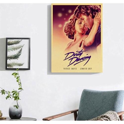 Classic movie Dirty Dancing poster retro style diamond painting HD diamond embroidery art wall sticker home decoration gift
