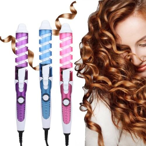 Professional Hair Curler Roller Magic Spiral Curling Iron Fast Heating Curling Wand Electric Hair Styler Pro Styling Tool