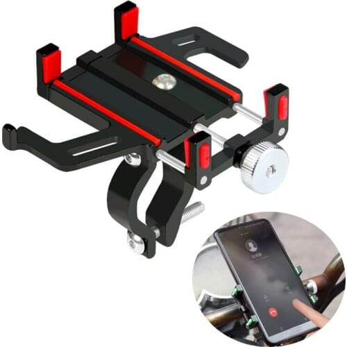 Bicycle phone holder Aluminum alloy Universal Motorcycle MTB Bike Handlebar Mount for Phone GPS stand holder Accessories H014