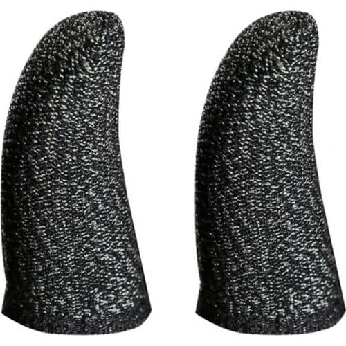 1 Pair Breathable Anti-slip High Sensitive Game Finger Sleeves Controller Games Accessory
